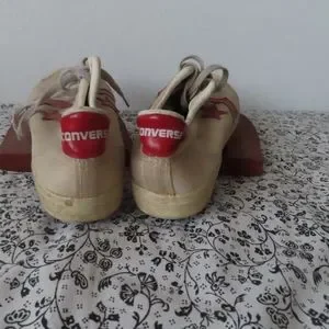 rare Converse DR J Pro court lows w/ training bottoms 70s 80s sz 10 made in usa rare Converse Pro court lows w/ training bottoms 70s 80s sz  main image 3